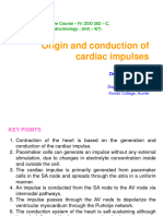 Unit 4 (7) Origin and Conduction of Cardiac Impulses