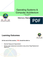 13 - Operating Sytems Memory Management