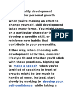 15 PD Skills