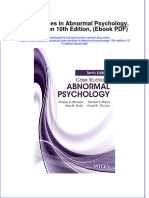 Instant Download Case Studies in Abnormal Psychology 10th Edition 10th Edition Ebook PDF PDF FREE