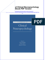 Instant Download Casebook of Clinical Neuropsychology Ebook PDF Version PDF FREE