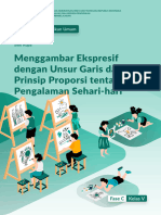 Modul Ajar Seni Rupa - Menggambar Ekspresif Dengan Unsur Garis Dan Prinsip Proporsi - Fase C