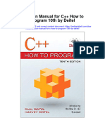 Instant Download Solution Manual For C How To Program 10th by Deitel PDF Scribd