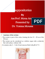 Lecture 5 (Suppositories Part 1)