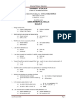 III Sem BCom BBA BMMC Genl Course Basic Numerical Course On31Dec2015