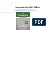 Instant Download Test Bank For Accounting 25th Edition PDF Scribd