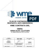 WME - SIG-PL-004 - Plan de Respueta A Emergencias para Proyectos