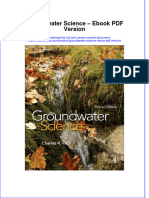 Instant Download Groundwater Science Ebook PDF Version PDF FREE