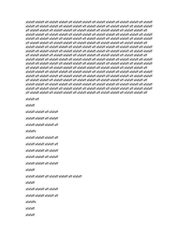 Repetitive Text Analysis Document | PDF