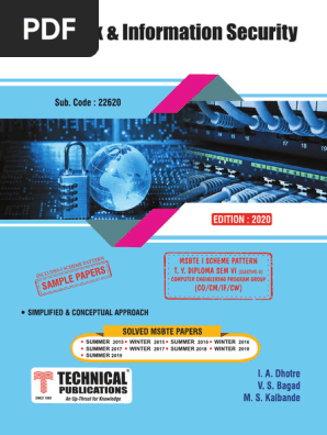 NIS (Tech) Book | PDF | Information Security | Cryptography