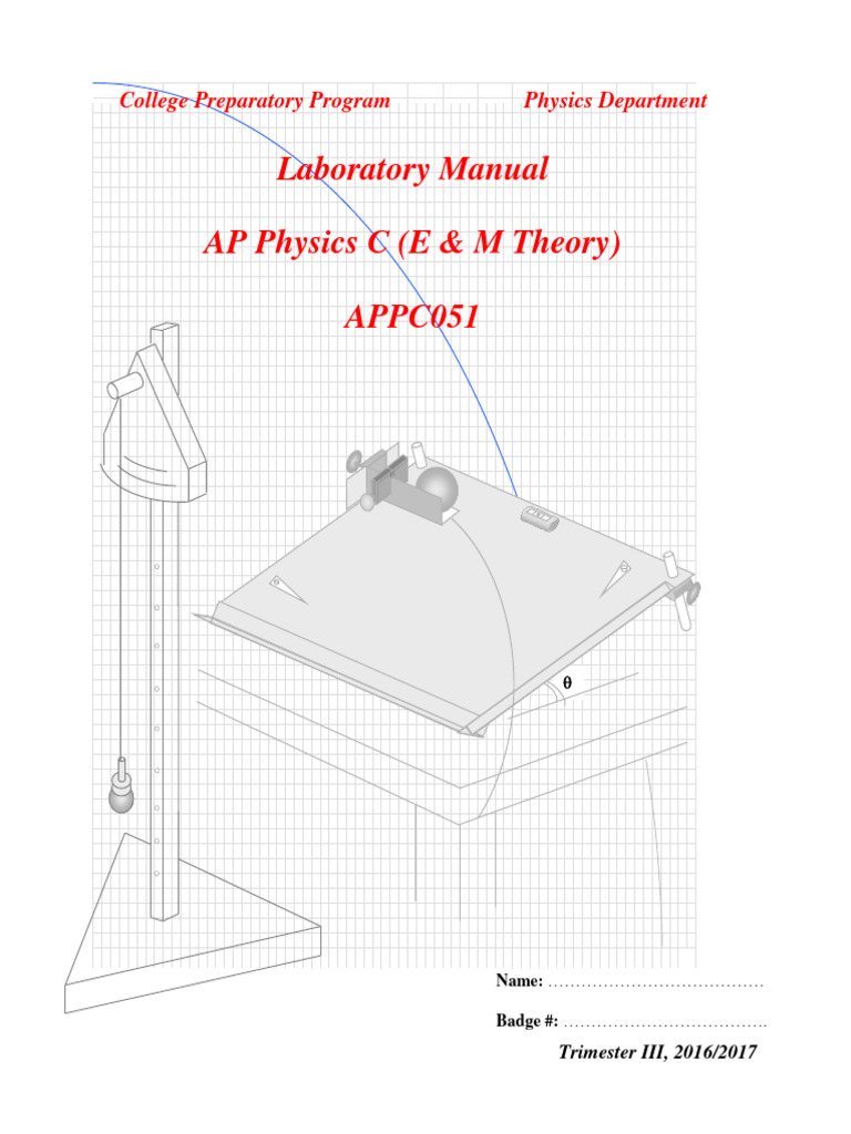 AP Physics C Laboratory Manual | PDF | Electric Current | Electrical ...