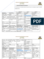 Planificación Semanal Del 4 Al 8 de Septiembre 2022