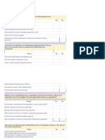 Interviews Checklists