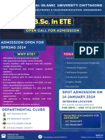 Admission Flyer