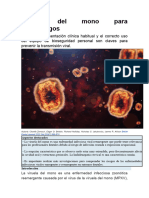 Viruela Del Mono para Odontólogos