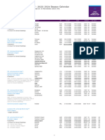 FEI Jumping World Cup Calendar 2023-2024 V6