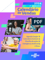 Sebrae Minas - Calendário de Vendas 1º Semestre 2024