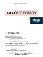 7. LA LOI DE POISSON