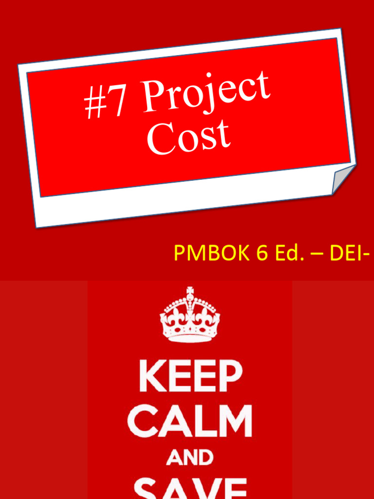 Project Cost Management | PDF | Data Analysis | Economies