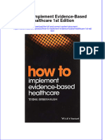 Instant Download How To Implement Evidence Based Healthcare 1st Edition PDF FREE