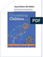 Instant Download Counseling Children 9th Edition PDF FREE