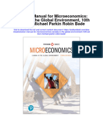 Instant Download Solution Manual For Microeconomics Canada in The Global Environment 10th Edition Michael Parkin Robin Bade PDF Scribd