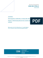 UNE-ISO 1996-2 2020.acústica - Descripción, Medición y Evaluación Del Ruido Ambiental - Determinación de Los Niveles de Presión Sonora
