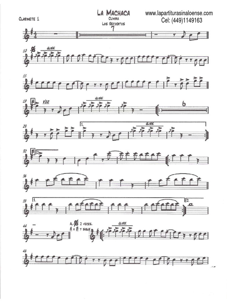 Letra e Acordes de La Machaca | PDF