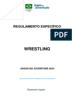 Jogos Da Juventude - Regulamento Especifico - Wrestling 2023