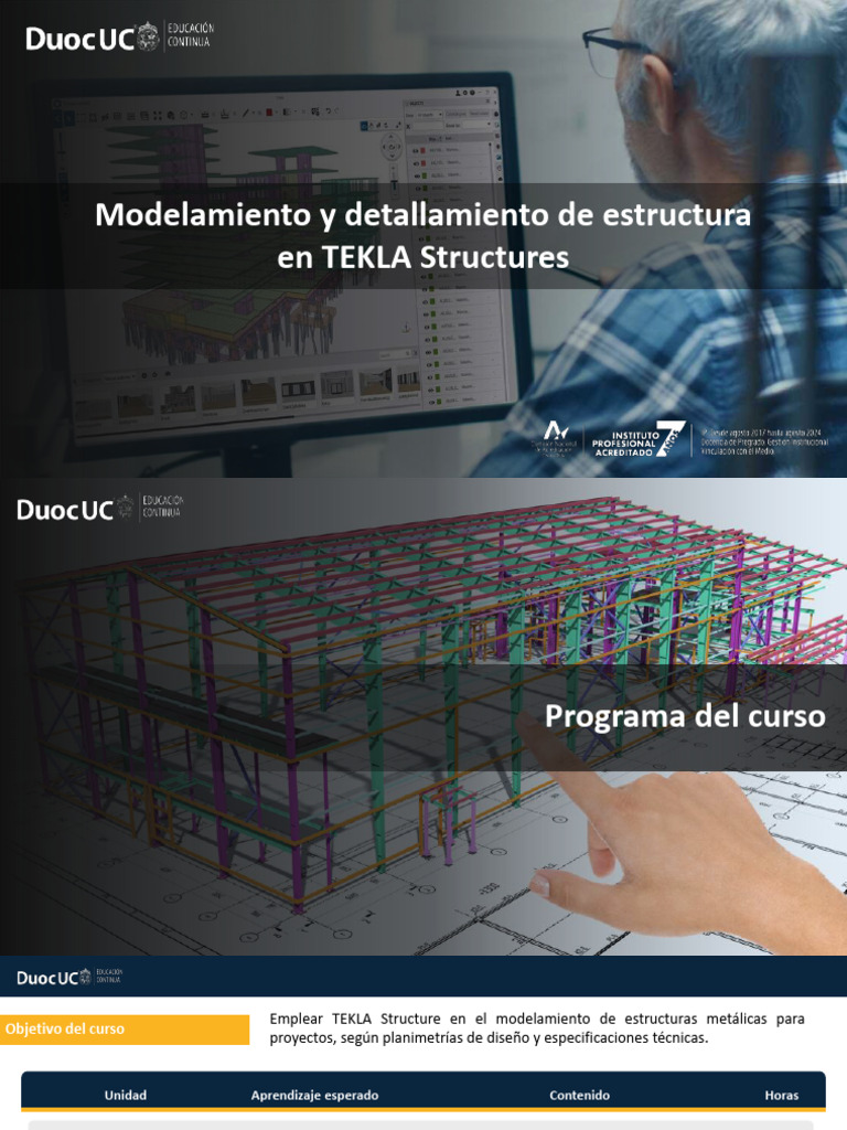 Modelado Estructural en Tekla Structures | PDF | Software | Diseño