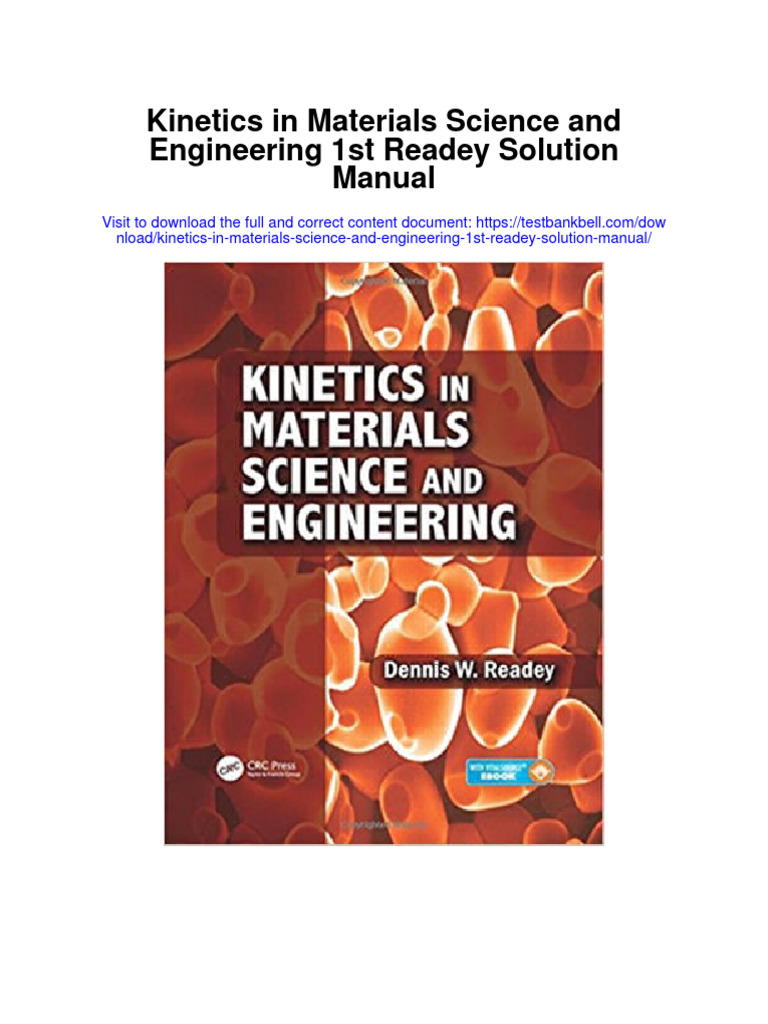 Instant Download in Materials Science and Engineering 1st