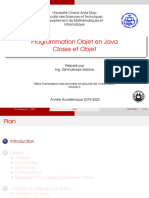 Programmation Objet en Java Classe Et Objet