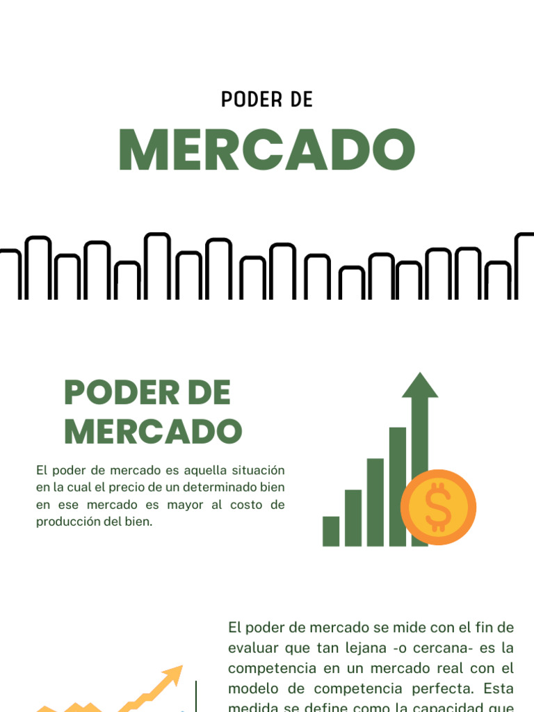 Definición y Análisis del Poder de Mercado | PDF