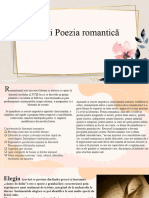 Elegia Și Poezia Romantică