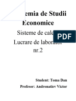 Lucrarea de Laborator nr2 Sisteme de Calcul