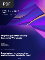 AWS Migrating - and - Modernizing - Enterprise - Workloads