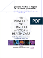 Instant Download The Principles and Practice of Yoga in Health Care 1st Edition Ebook PDF PDF FREE