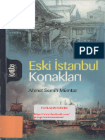 Eski istanbul Konakları - Ahmet Semih Mümtaz