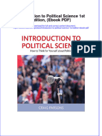 Instant download Introduction to Political Science 1st Edition eBook PDF pdf FREE