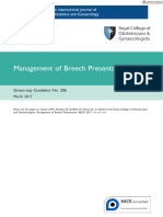 BJOG - 2017 - Management of Breech Presentation