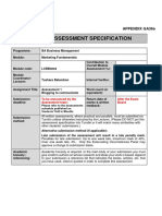 LCBB4004 - Marketing Fundamentals Assessment 1