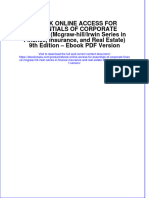 Instant Download Ebook Online Access For Essentials of Corporate Finance Mcgraw Hill Irwin Series in Finance Insurance and Real Estate 9th Edition Ebook PDF Version PDF FREE