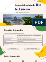 Minimalist Rio de Janeiro Travel Tour Guide by Slidesgo