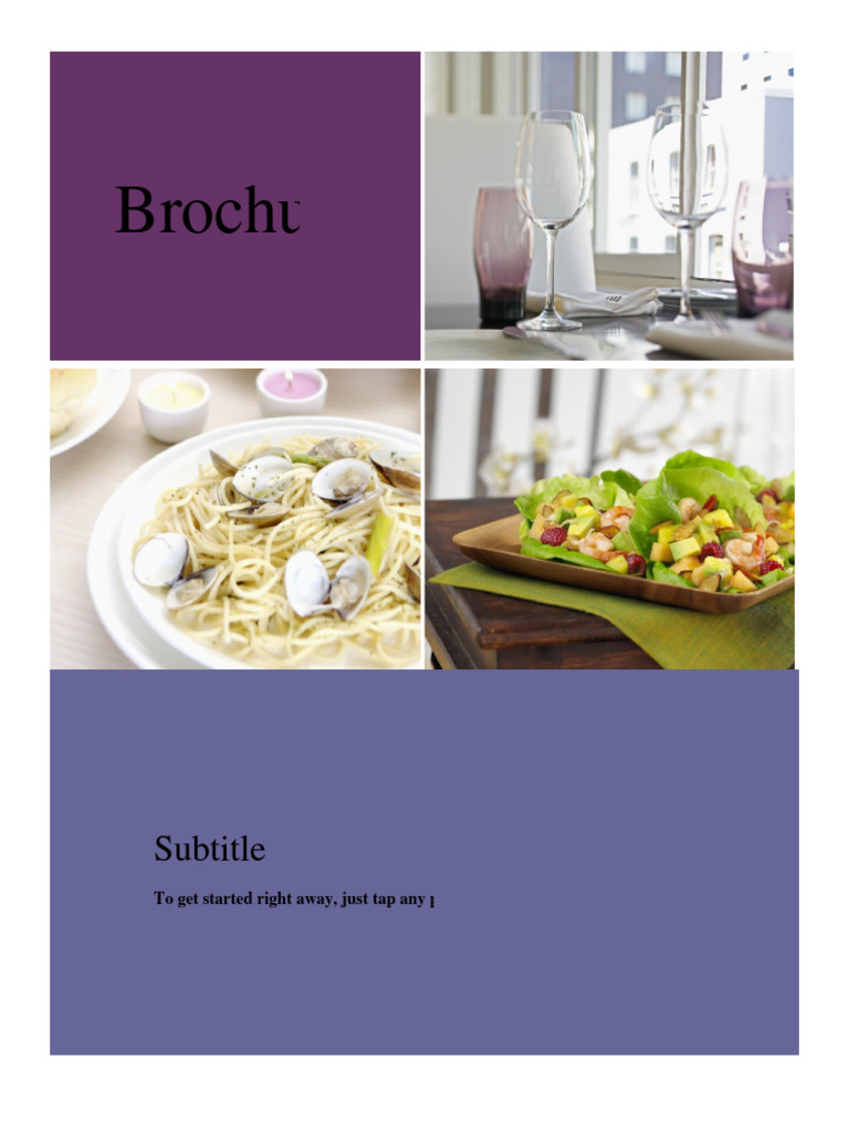 Brochure Template Amazing | PDF