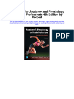 Instant Download Test Bank For Anatomy and Physiology For Health Professions 4th Edition by Colbert PDF Scribd