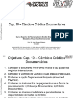 Cap. 10 Cambio e Creditos Documentarios 