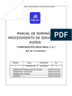 Manual de Procedimientos Servicio de Averia