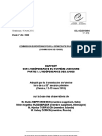 Rapport Sur L'indépendance Du Système Judiciaire Partie I L'indépendance Des Juges