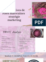 Coopératives de Roses Marocaines Stratégie Marketing