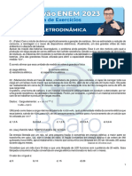 Intensivão Enem 2023 - Professor Boaro - Lista Exercícios - Aula 01 - Eletrodinãmica